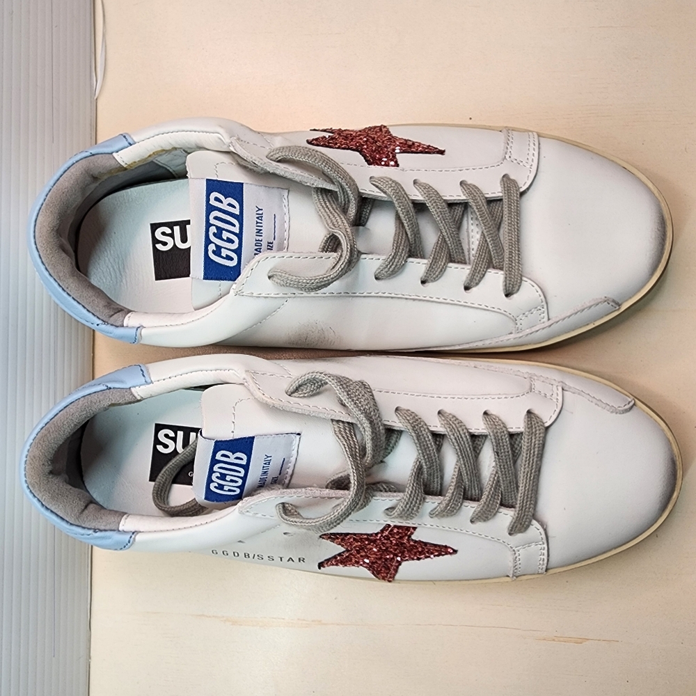 Golden Goose Superstar Sneakers Sz 41 NIB - Picture 3 of 16